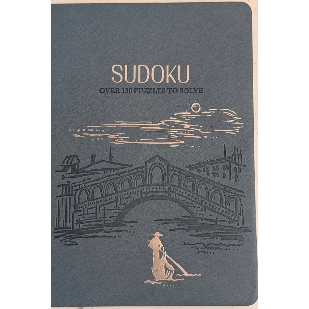 Suduko Over 130 Puzzles Book LArge Print Page Marker